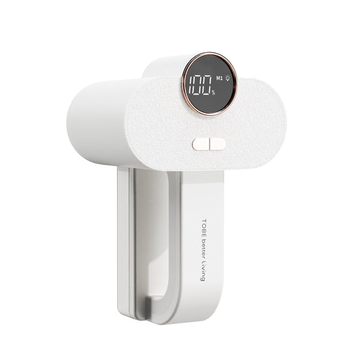 DOMKAKA Dual-Head Digital Display Fabric Shaver with Built-in Light