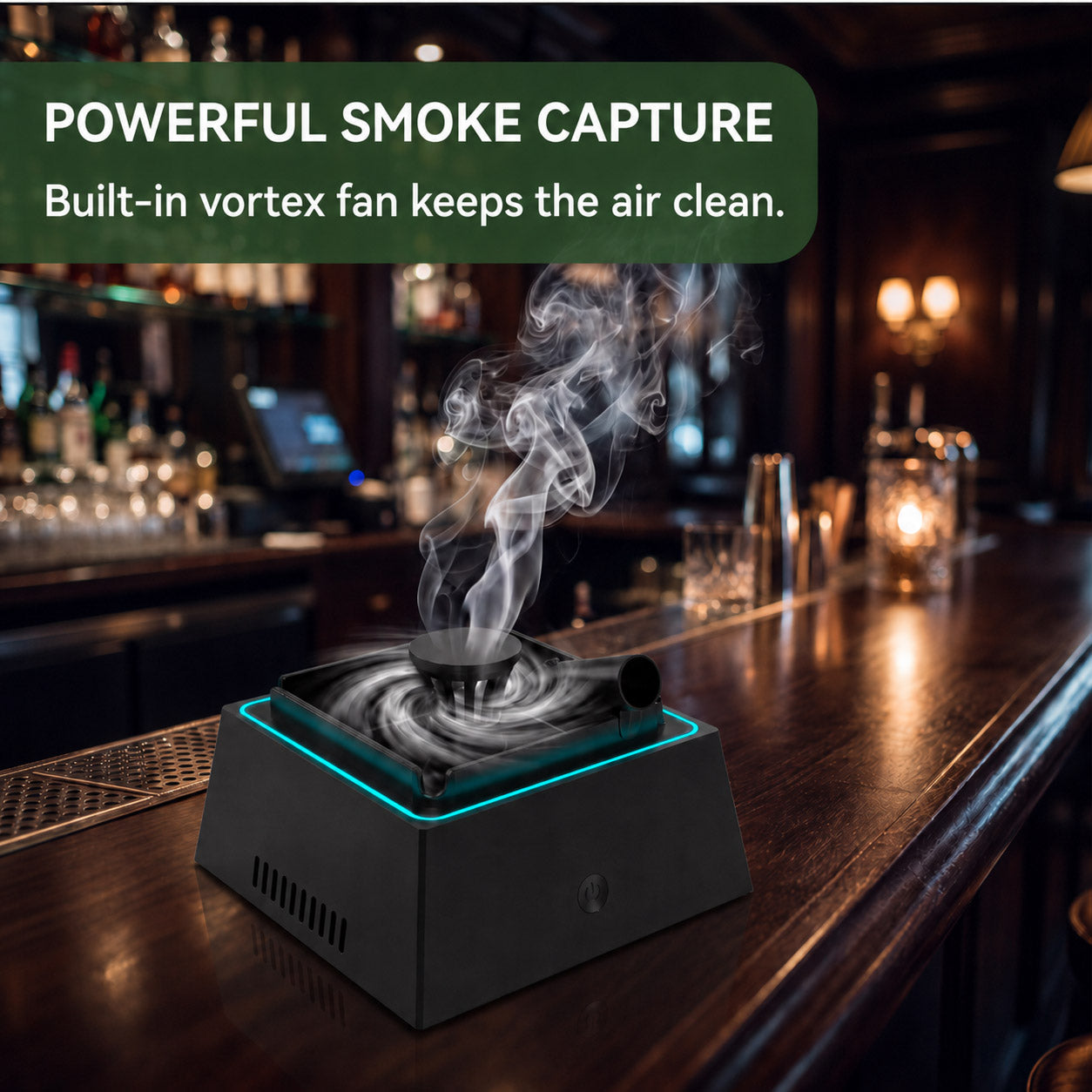 Indoor Smokeless Ashtray – Say Goodbye to Smoke & Odor