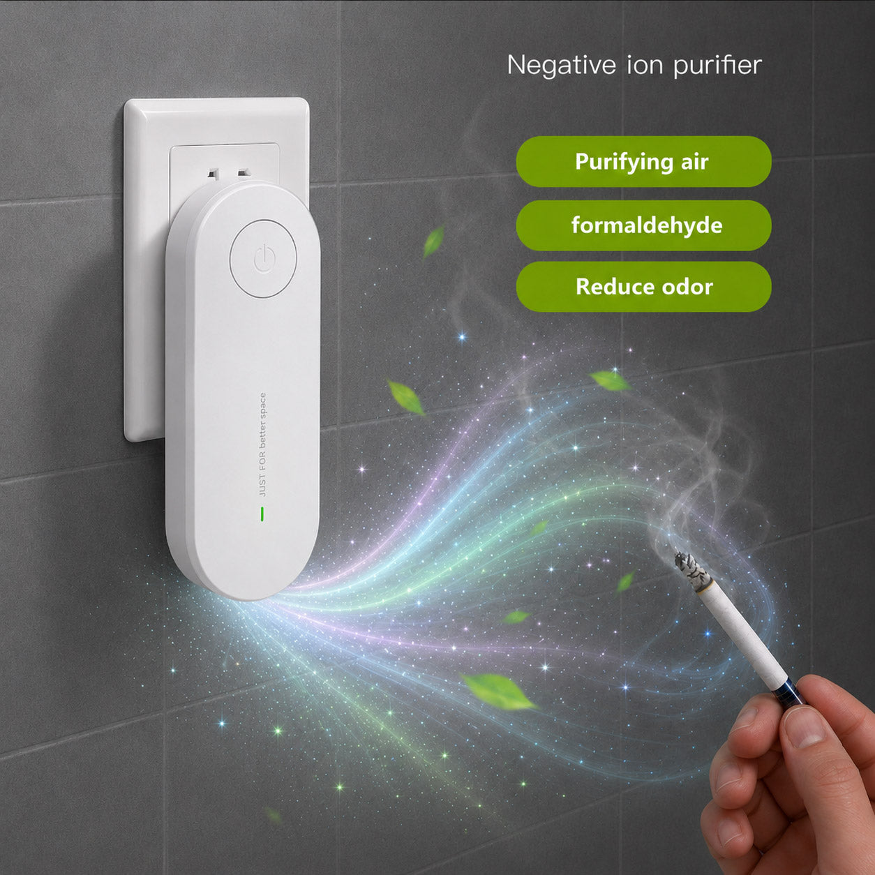 Plug-In Air Ionizer for Healthier Everyday Breathing