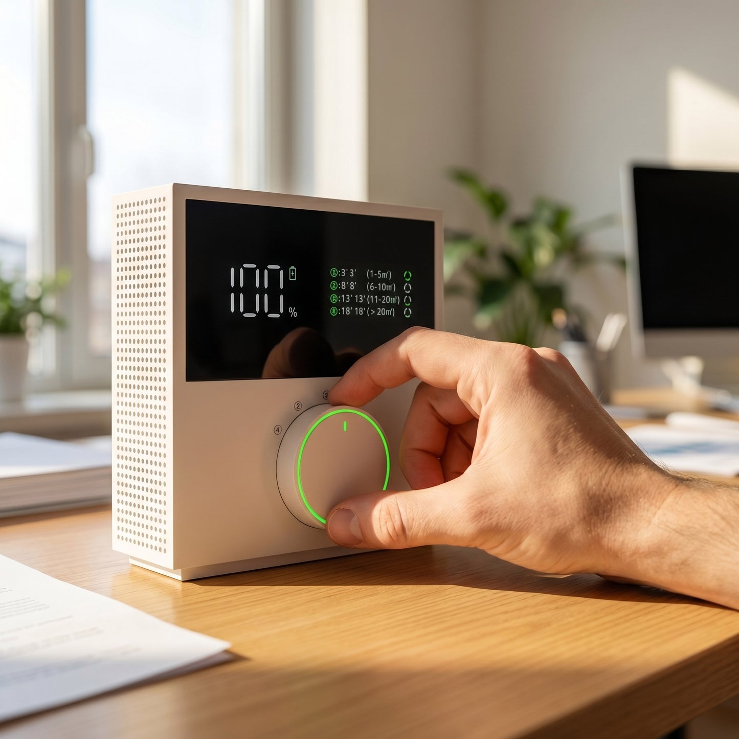 Digital Aroma Ion Purifier –Suitable for pet areas and bathrooms
