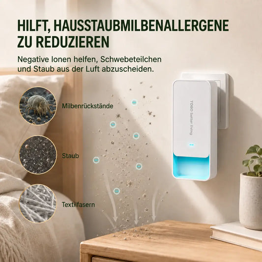 Vergessen Sie Staub, Allergene und unangenehme Gerüche – mit Domkaka.