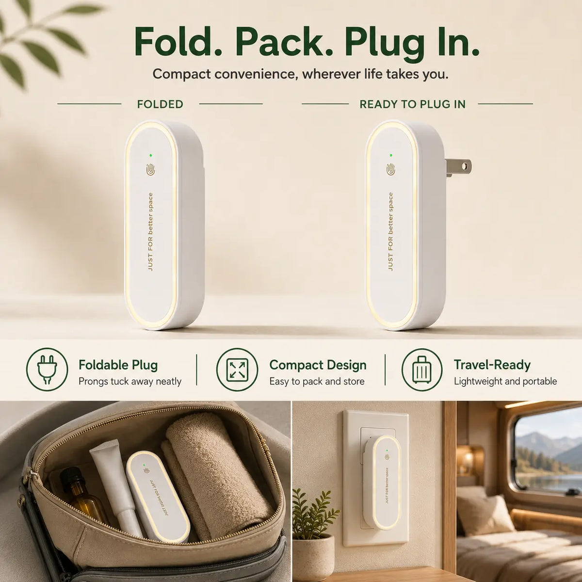 Ionic Air Purifier — For Cleaner Air & Deeper Sleep