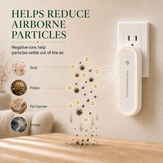 Ionic Air Purifier — For Cleaner Air & Deeper Sleep