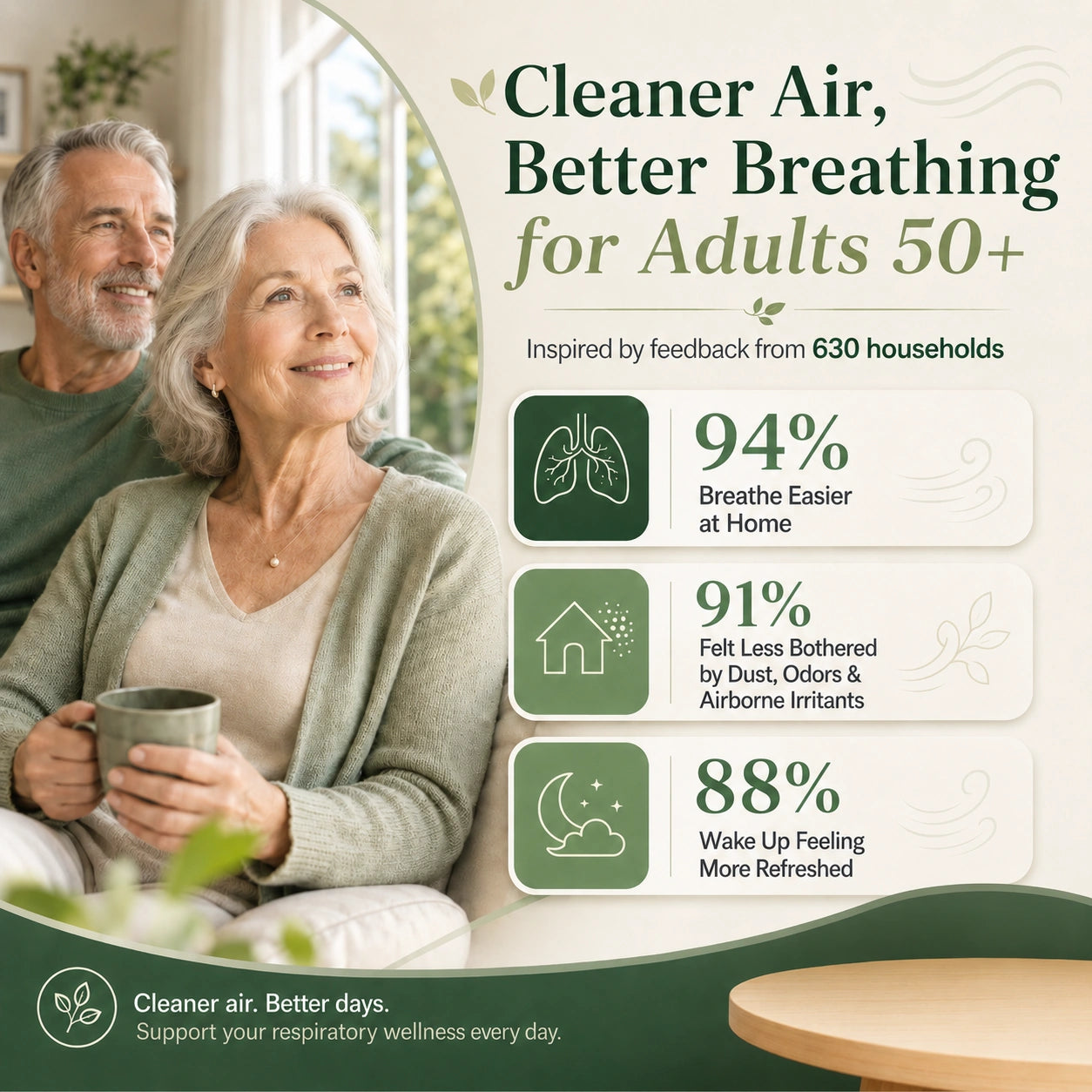 Ionic Air Purifier — For Cleaner Air & Deeper Sleep
