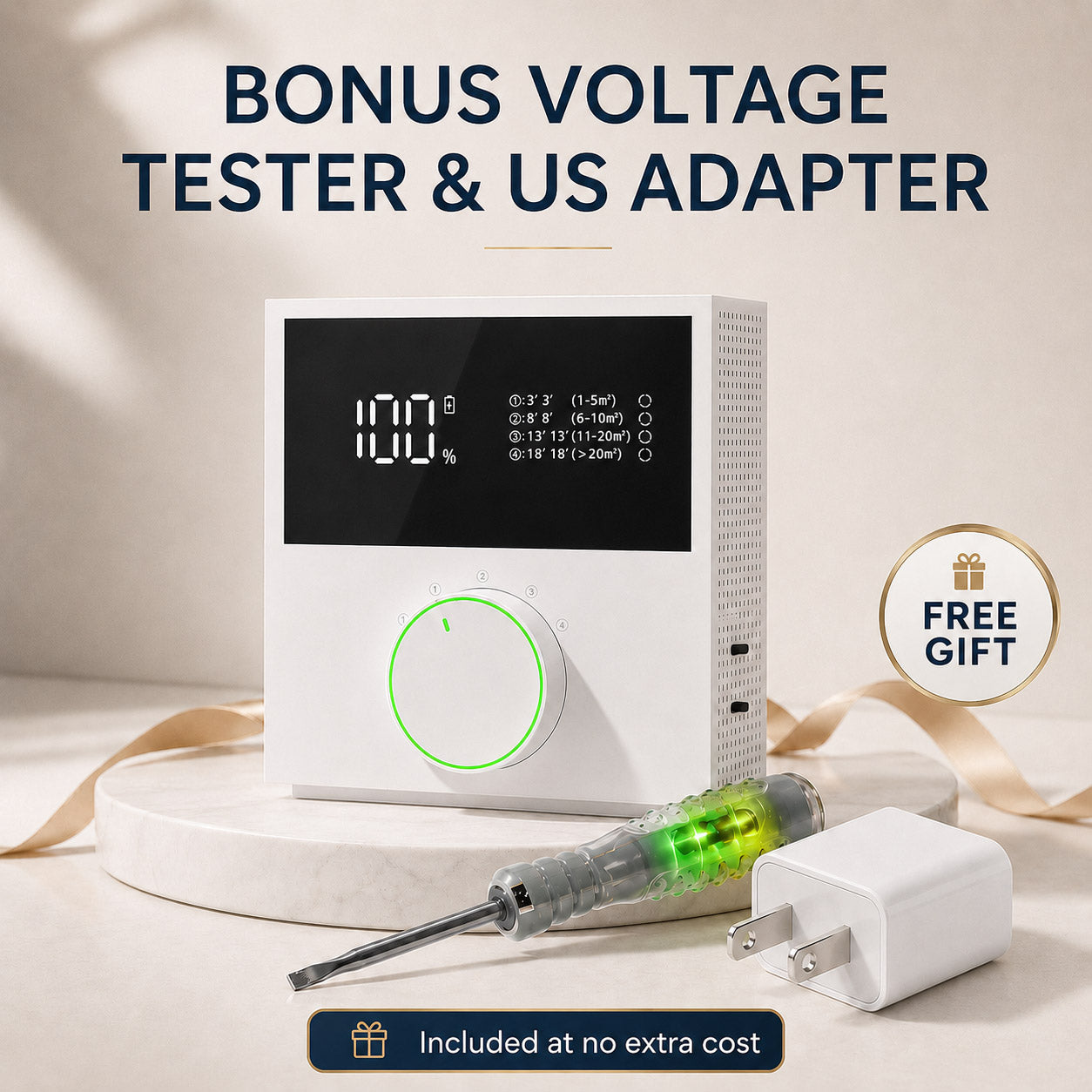 Digital Aroma Ion Purifier –Suitable for pet areas and bathrooms