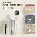 Dual-head lint remover with light