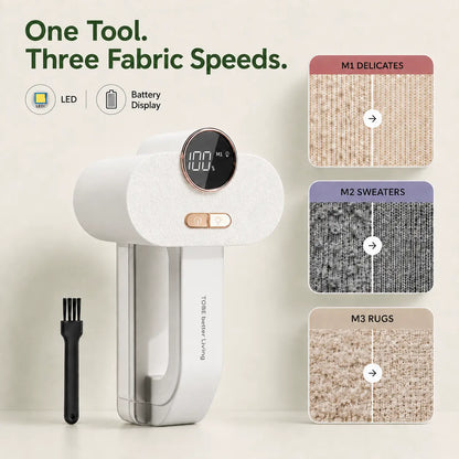 Dual-head lint remover with light